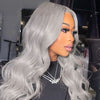 Straight Silver | 13x5 HD Lace Human Hair Wig