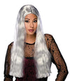 Rubie's 24" Long Witch Wig Gray