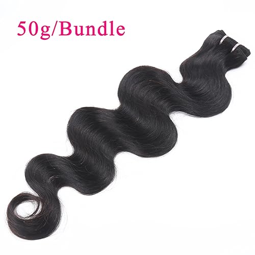 RESACA 24 Inch Body Wave HD Lace Closure Human Hair 4x4 Transparent Swiss Lace Front 150 Density for Women 100% Unprocessed Brazilian Virgin Human Hair (Nature Black Color)