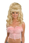 Forum Novelties Women's Flirty Fantasy Adult Wig Costume Accessory, Blonde, One Size