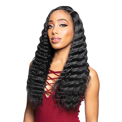 Zury Sis Beyond Synthetic Hair Lace Front Wig - BYD LACE H CRIMP 22 (1B Off Black)