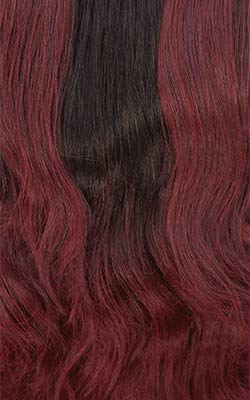 Sensationnel Human Hair Blend HD Lace Front Wig Butta Lace Loose Deep 24" (1B)