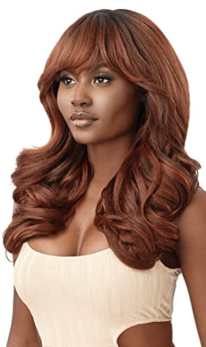 Outre Wigpop Synthetic Full Wig - JASMIYAH (Color:1 Jet Black)