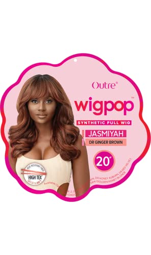 Outre Wigpop Synthetic Full Wig - JASMIYAH (Color:1 Jet Black)