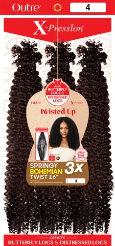 Outre Xpression Twisted Up Springy Bohemian Twist 3X (16", 2)