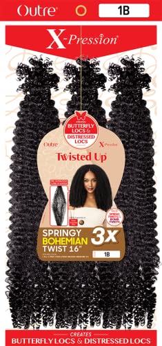 Outre Xpression Twisted Up Springy Bohemian Twist 3X (16", 2)