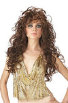 California Costumes Women's Seduction Wig,Brown,One Size