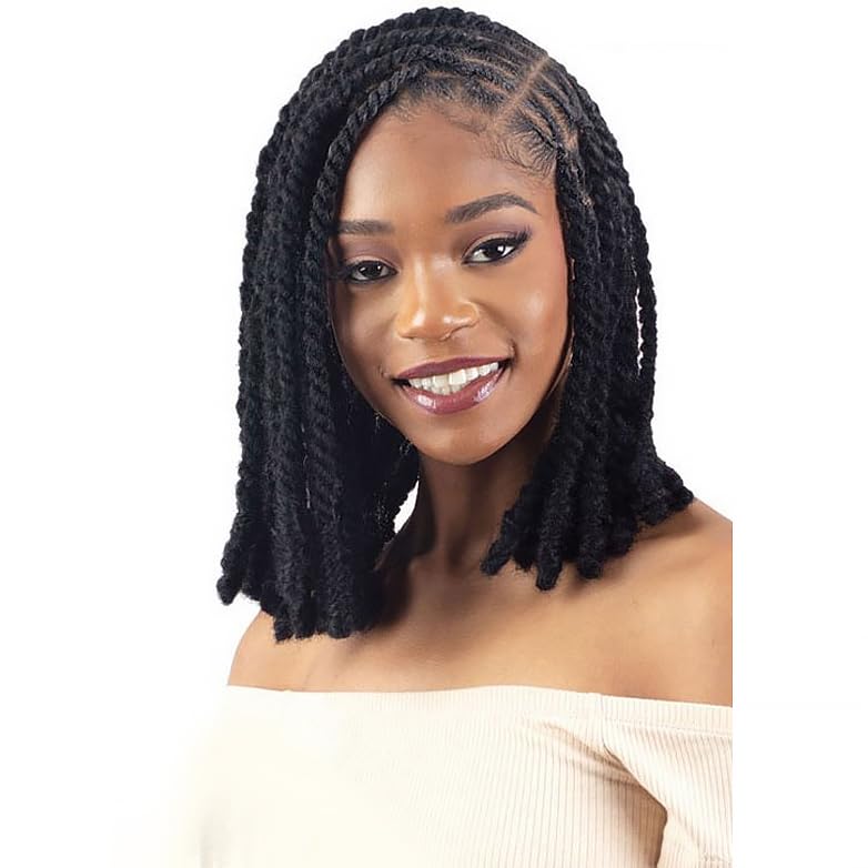 Shake N Go Freetress Equal Synthetic Braid - 3X Cuban Twist Soft & Natural 16" (350)