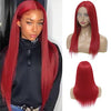 Straight Red | 100% Human Hairs Wigs