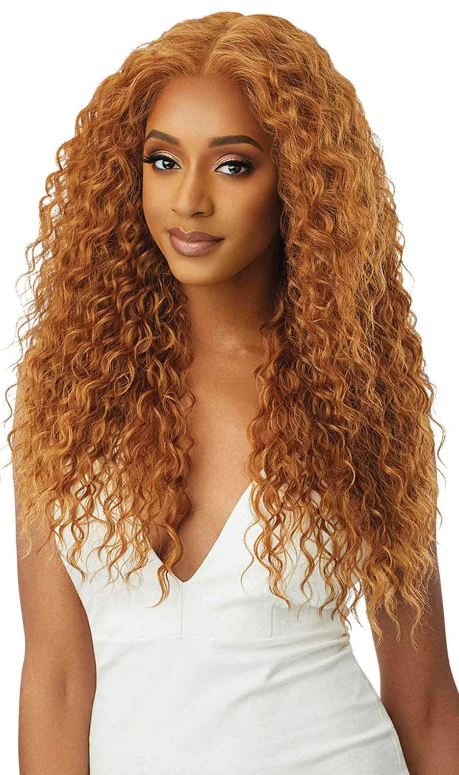 Outre 5x5 Lace Closure Wig Yaki Water Wave 24"