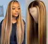 Straight Blonde | 100% Human Hairs Wigs