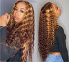 Curly  Light Brown | 100% Human Hairs Wigs