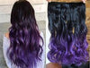 Wavy Purple | 100% Human Hairs Wigs