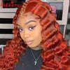 Wavy Orange  | 100% Human Hairs Wigs